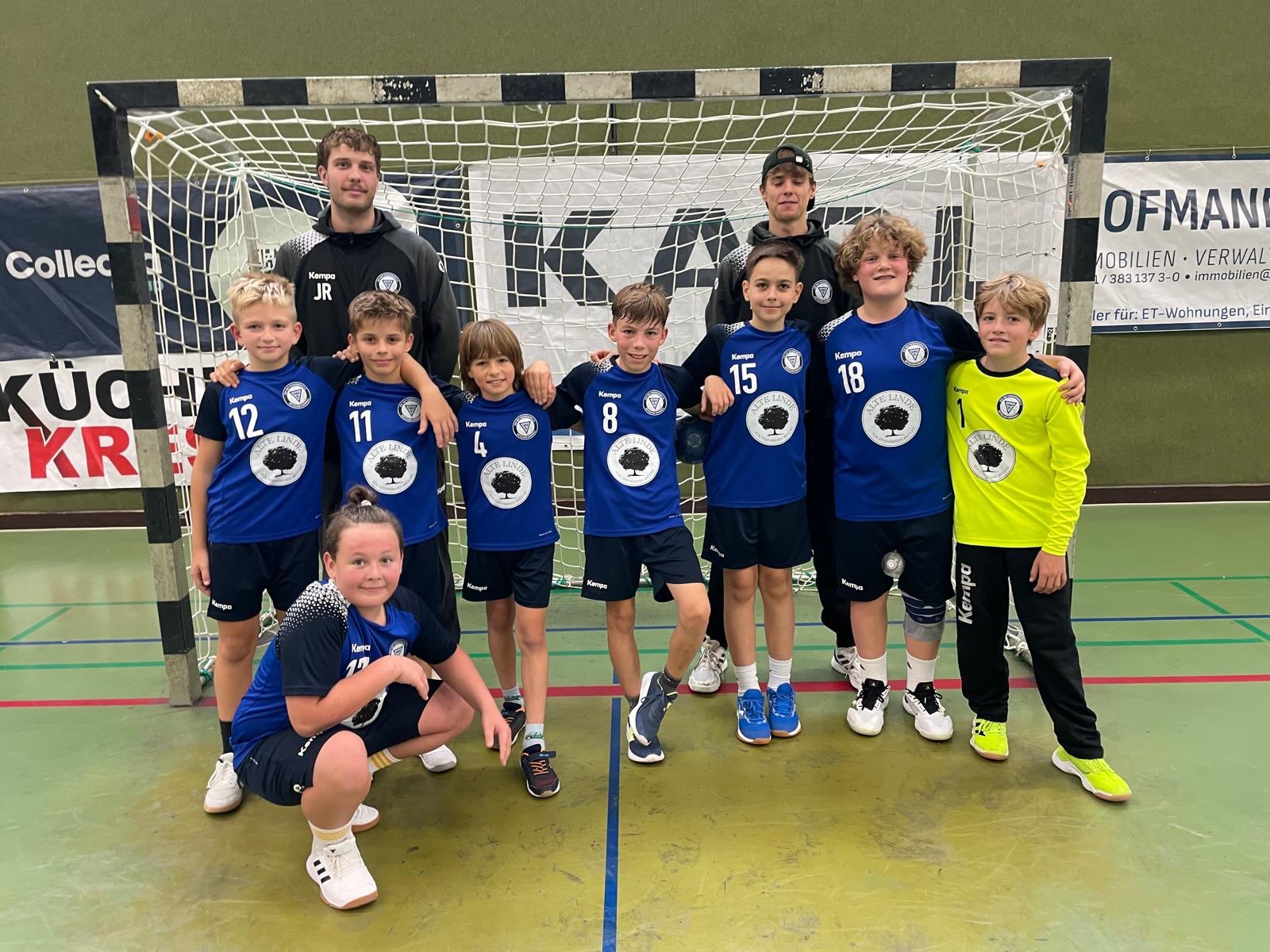 Männliche D-Jugend beim Turnier in Metten 💙🖤